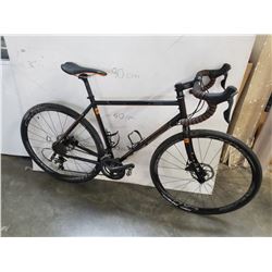 BLACK ORANGE MEC ROAD BIKE W/ DISC BRAKES