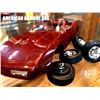 Image 1 : 1988 Corvette Roadster die-cast parts 4 tires & body