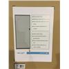 Image 2 : Elements Adjustable Sliding Patio Screen Door - Brown - (77 1/8" - 80 2/5")