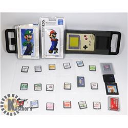 NINTENDO DS CARTRIDGES, MEMORY CARDS
