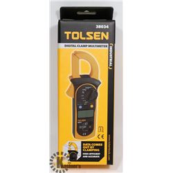 NEW TOLSEN DIGITAL CLAMP MULTIMETER