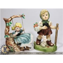 VINTAGE ITEMS "RELPO" LADY SWINGING