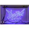 Image 1 : LIGHTED NEON LED 'BLUE' HOT ROD GARAGE