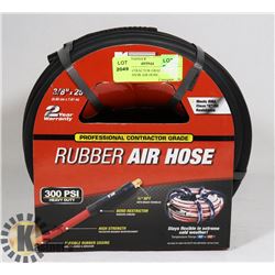 25FT CONTRACTOR GRADE COMPRESSOR AIR HOSE,