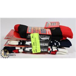 3PK LADIES INFRARED SOCKS