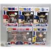 Image 1 : LOT OF 6 FUNKO POP COLLECTIBLES