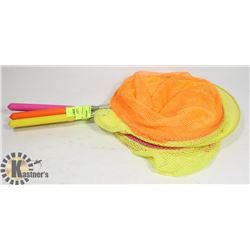 5PK "EXTENDABLE" BUTTERFLY FISH NETS