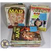 Image 1 : LOT OF 75 VINTAGE MAD MAGAZINES (60 REGULAR AND