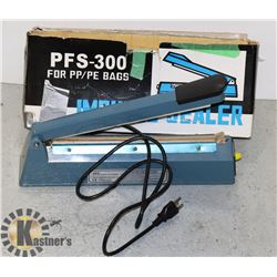 PFS-300 IMPULSE SEALER FOR PP/PE BAGS