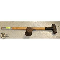LOT OF 2 SLEDGE HAMMERS