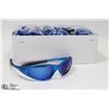 Image 1 : BOX OF OAKLEY STYLE AQUA BLUE DESIGNER SUNGLASSES