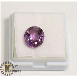 #177-PURPLE AMETHYST OVAL SHAPE GEMSTONE 4.0ct