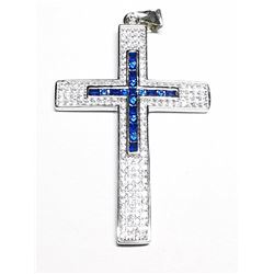 SILVER CROSS (4.38GM)  PENDANT