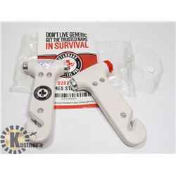 NEW 2PK OF STANDARD SURVIVAL PRO  -INCLUDES WINDOW