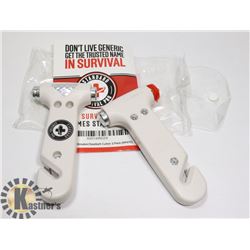 NEW 2PK OF STANDARD SURVIVAL PRO  -INCLUDES WINDOW