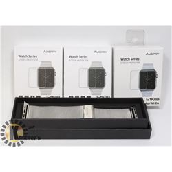 LOT OF APPLE WATCH REPLACEMENT ACCESSORIES &