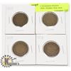 Image 1 : 4 LARGE CANADIAN PENNY COLLECTION, YEARS 1916-1919