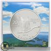 Image 1 : 2014 CANADIAN FINE SILVER $20 CANADA GOOSE COIN