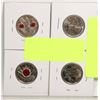 Image 1 : LOT OF 4 CANADIAN QUARTERS 1995 - 1999 - 2008  AND