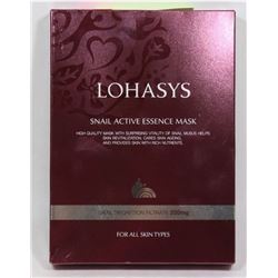 LOHASYS SNAIL ACTIVE ESSENCE MASKS