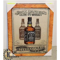 NEW JACK DANIEL'S STRETCH CANVAS WALL ART