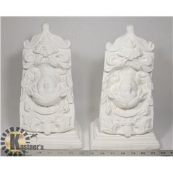 LOT OF 2 GREEK SHELF UNITS