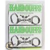 Image 1 : TWO SETS OF HANDCUFFS WITH KEYS