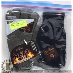 2PK MENS INFRARED GLOVES
