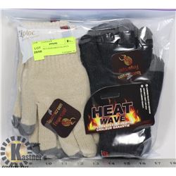 2PK LADIES INFRARED GLOVES