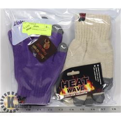 2PK LADIES INFRARED GLOVES