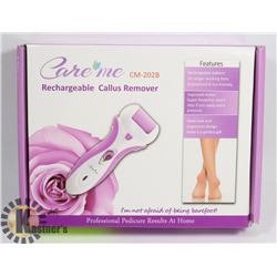 NEW CARE ME RECHARGEABLE CALLUS REMOVER