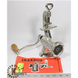 MADE IN CZECHOSLOVAKIA MEAT GRINDER