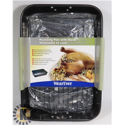 WEAREVER 10 X 15 ROASTING PAN WITH RACK (