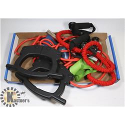 FLAT OF EXERCISE EQUIPMENTÿHEAVY HAND GRIP SET,