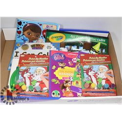 FLAT OF ACTIVITIES FOR KIDS PAINT BY NUMBER,