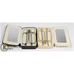 2 PAIRS OF FOLDING READING GLASSES