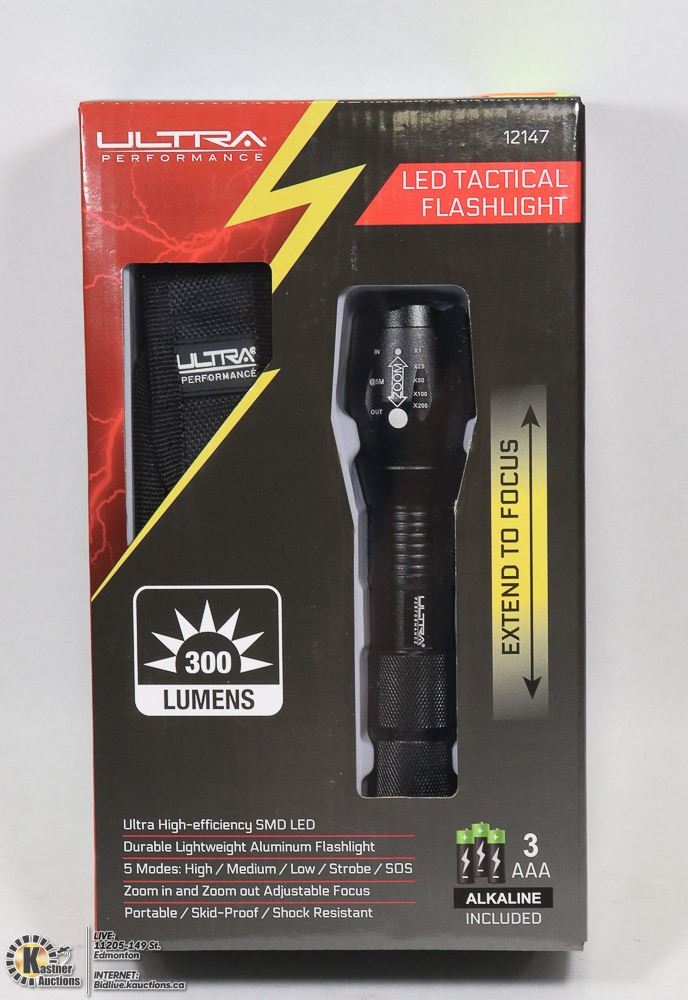 Ultra Performance Led NEW ULTRA PERFORMANCE LED TACTICAL FLASHLIGHT