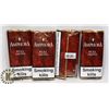 Image 1 : 4 SEALED POUCHES OF PIPE TOBACCO 200G
