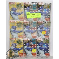 3 SETS OF KEN GRIFFY JR LAPEL PINS MCDONALDS