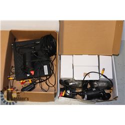 FOUR CAMERA SECURITY SYSTEM AND MORE