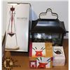Image 1 : DECANTUS WINE AERATOR STAND,FONDUE SET,GLASS