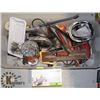 Image 1 : BOX OF ASSORTED TOOLS & MORE