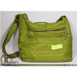 GREEN LUG HAND BAG