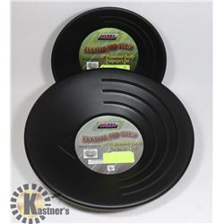 10" AND 14" GOLD PANS FOR GOLD RECOVERY