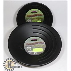 10" AND 14" GOLD PANS FOR GOLD RECOVERY