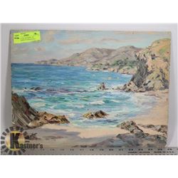 ORIGINAL OIL ON PANEL BY ARTHUR KELLET (CANADIAN)