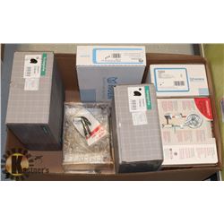 PLUMBING ITEMS NEW IN TH BOX. DELTA ROUGH IN R2707