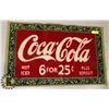 Image 1 : VINTAGE COCA-COLA WOVEN COTTON FLOOR MAT