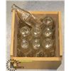 Image 1 : CRATE FILLED WITH 24 VINTAGE 6.5 OZ GLASS COKE