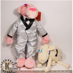 COLLECTABLE 1999 PINK PANTHER PLUSH W/TAGS